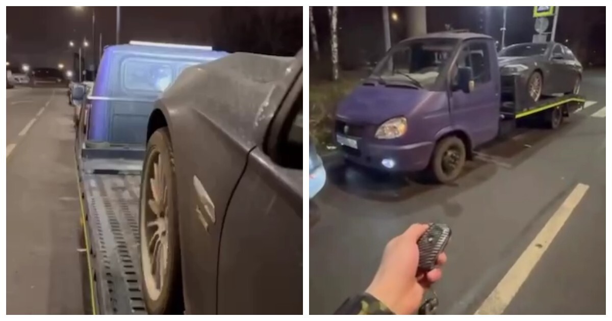 Парень купил эвакуатор и решил проблему парковки навсегда