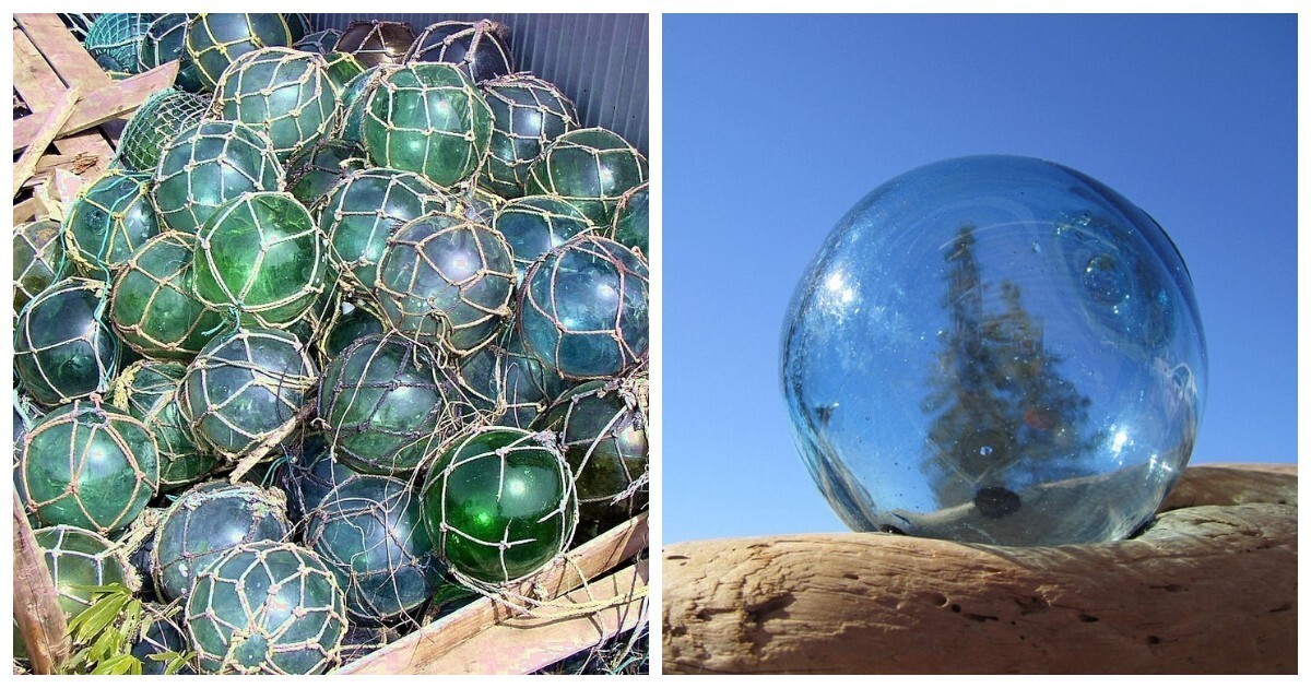 Стеклянные поплавки – морские сокровища с двух концов света