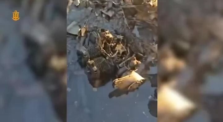 Удар с помощью БПЛА по судну VIVA