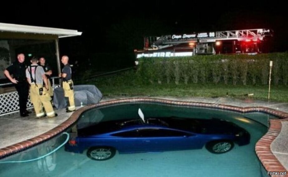 У него это