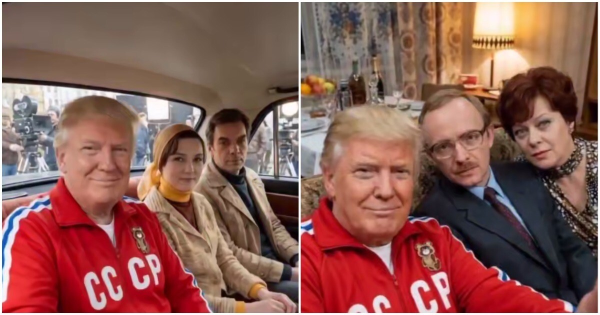 Дональд Трамп на съемочных площадках советских фильмов