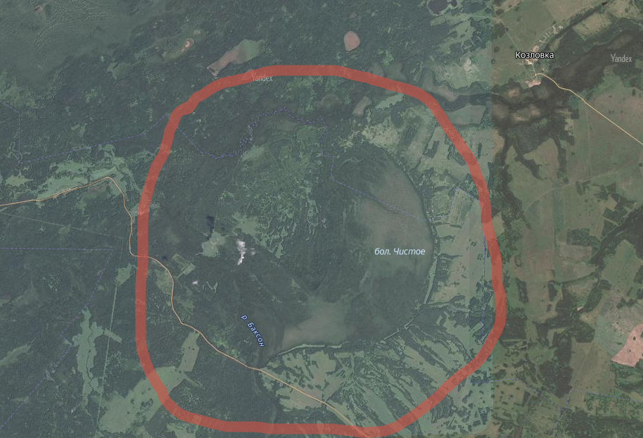 Новополянский кратер