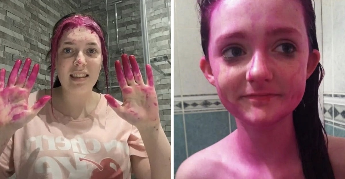 17 фотографий девушек, которые решились сами покрасить волосы, но что-то пошло не так