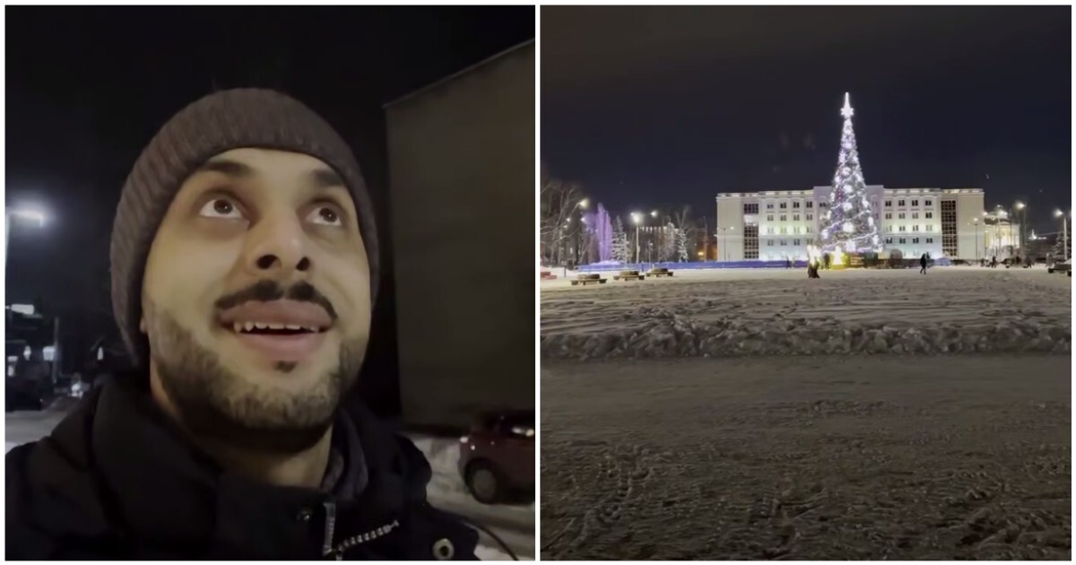 Пивной магазин украсили богаче, чем городскую ёлку