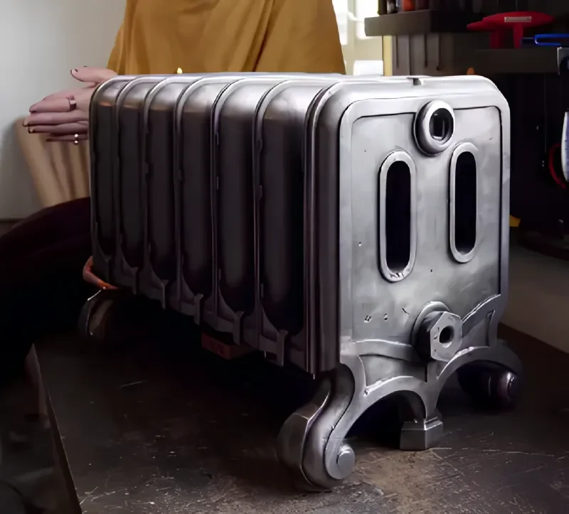 Парень собрал ПК внутри батареи