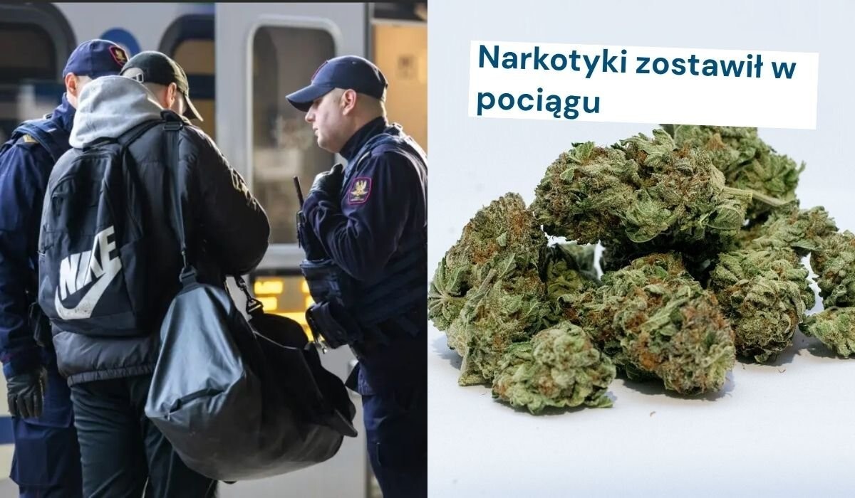 Пшек забыл в поезде рюкзак с марихуаной и сам пришел в полицию, чтобы его забрать