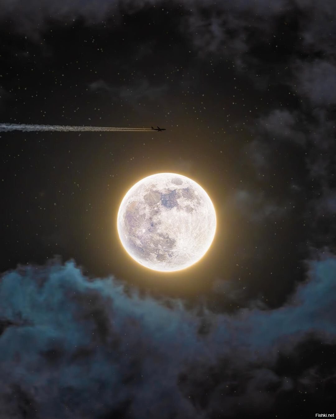 Как будто самолет на Луну