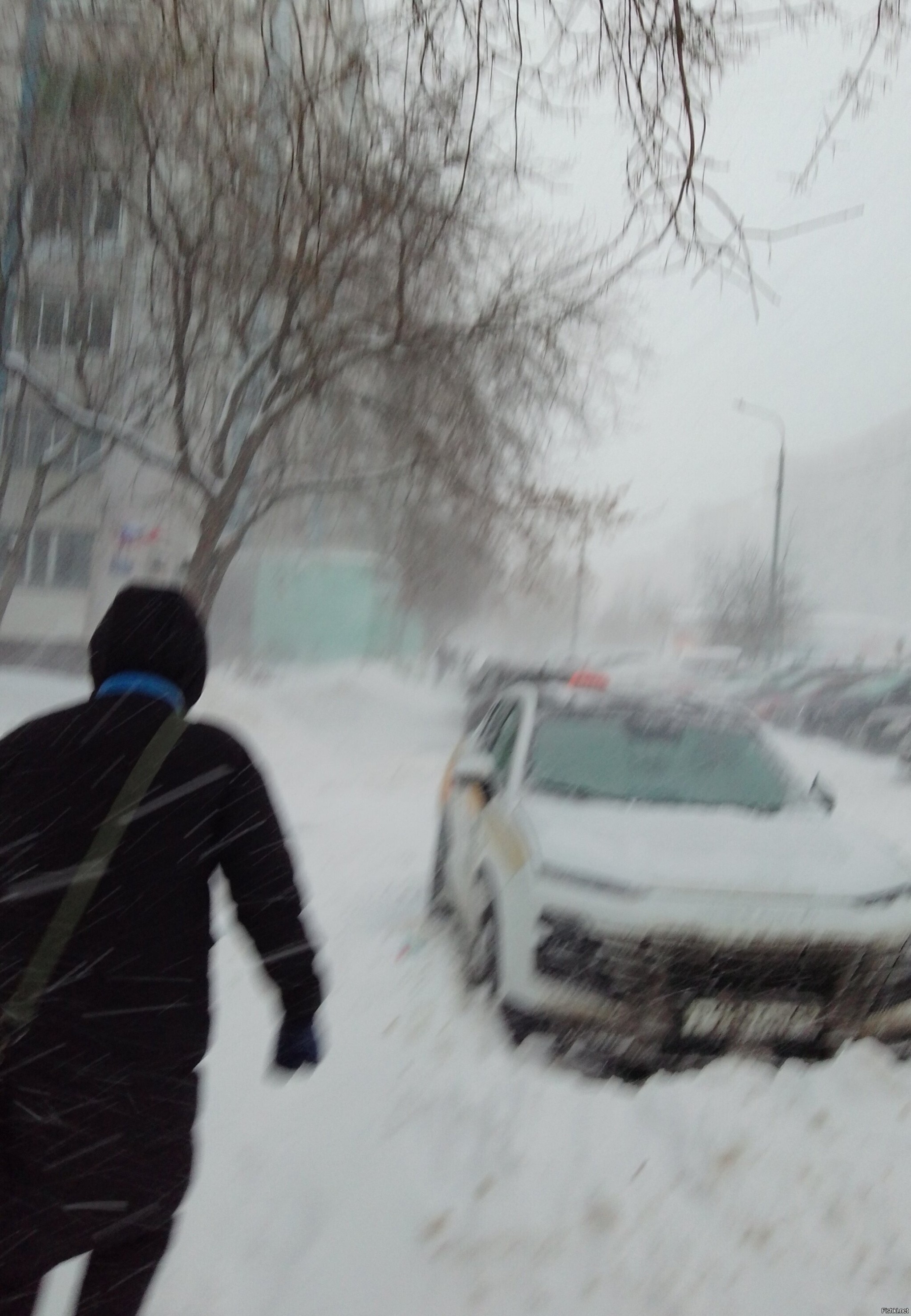 Сильный снегопад в Москве