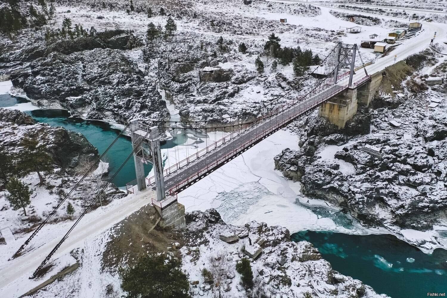 Ороктойский мост, река Катунь