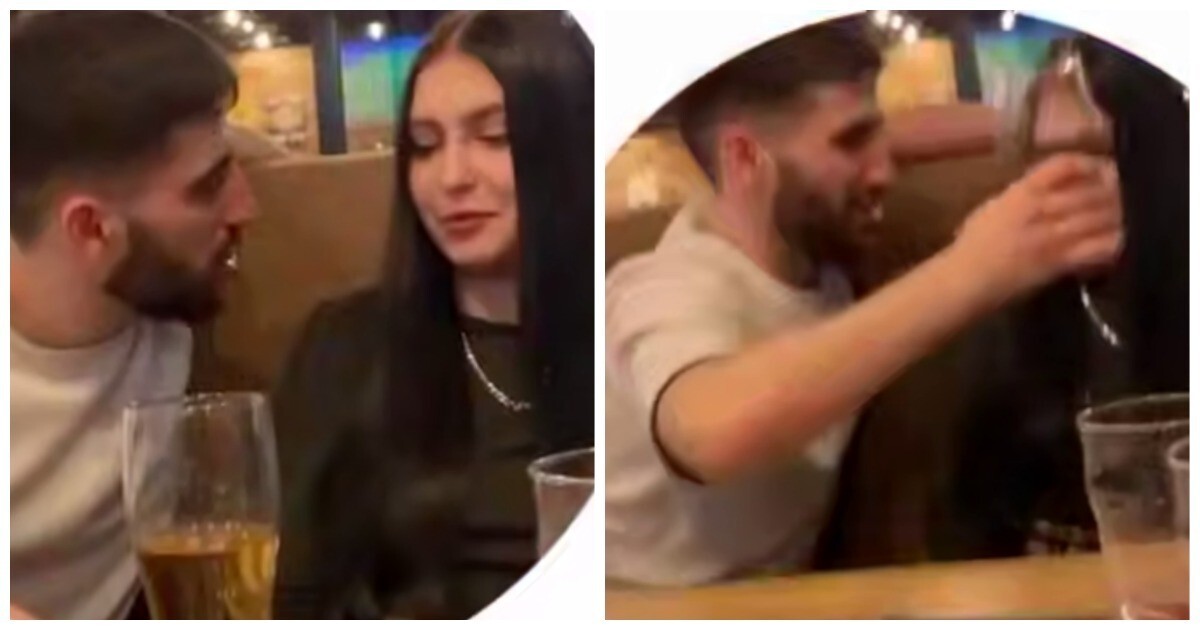 Девушка удивила наглого незнакомца