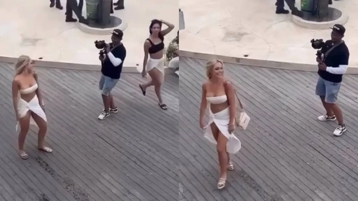 Уличная фотосессия закончилась испорченным завтраком