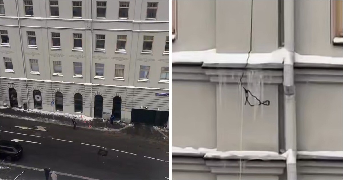 В Москве сосульки сбивают с помощью новейших инженерных технологий