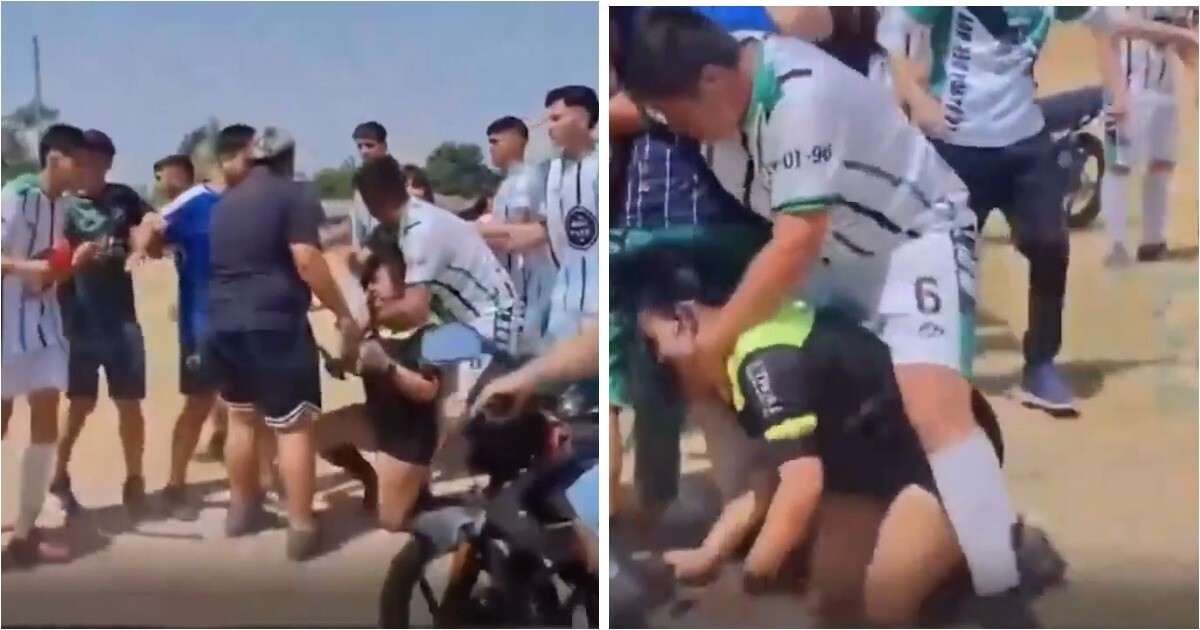 Судью жестоко избили после матча в Аргентине: нападение попало на видео