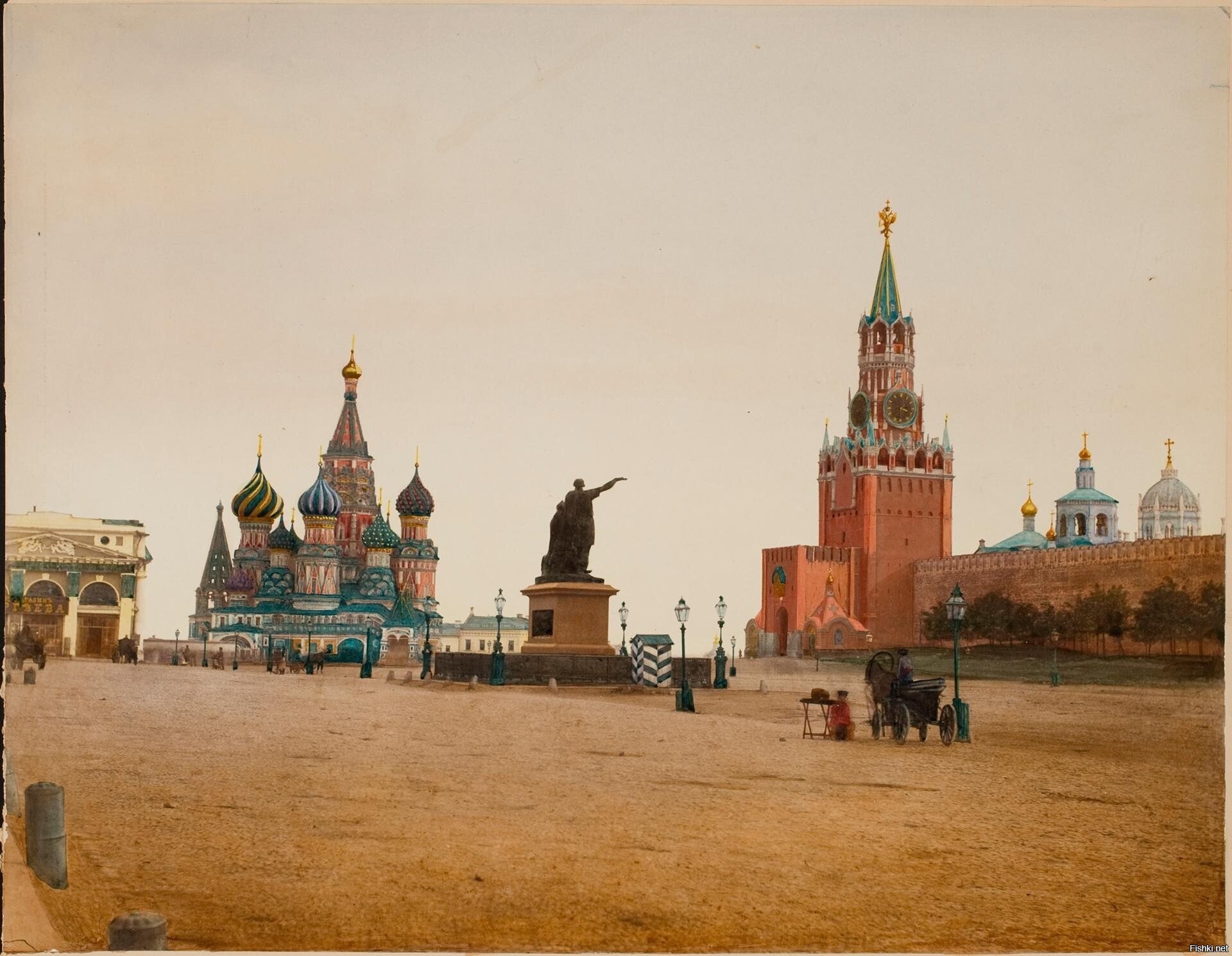 Вид на Красную площадь, Москва, ок