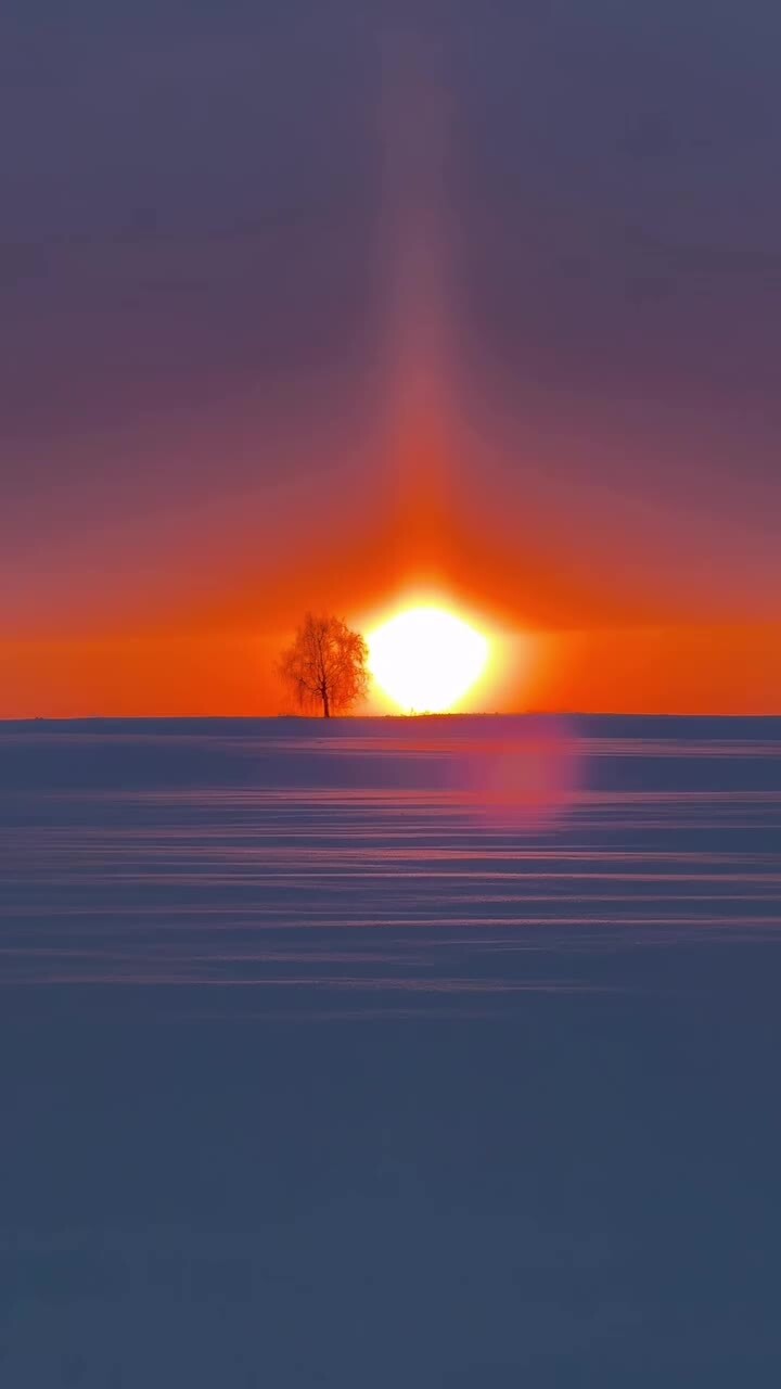 Красивый рассвет