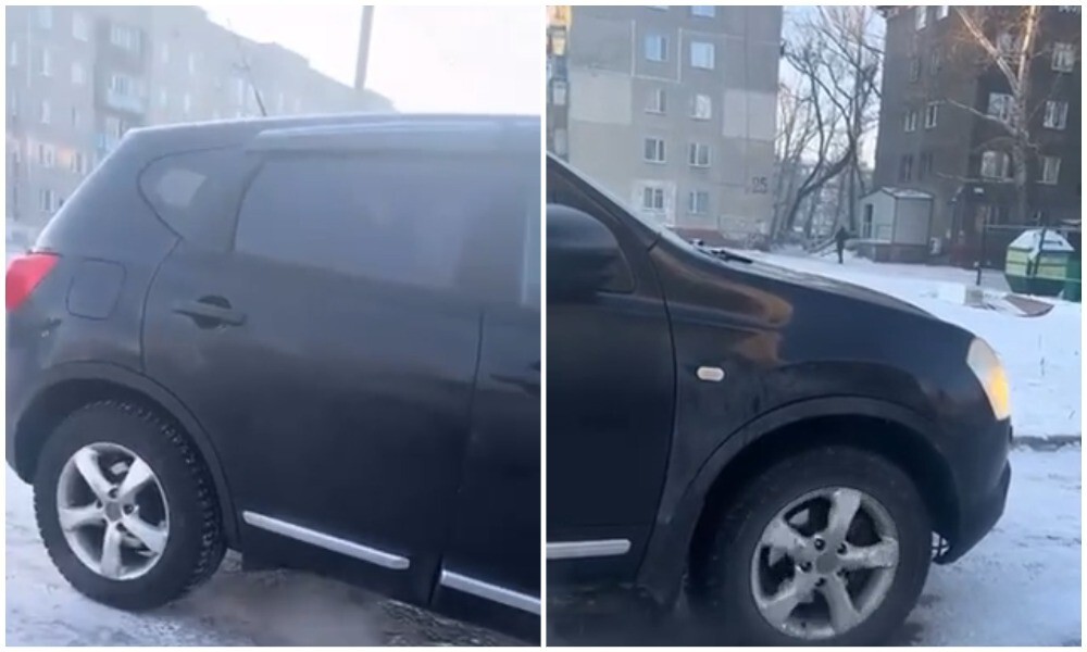 Греем двигатель, коробку, резину и асфальт