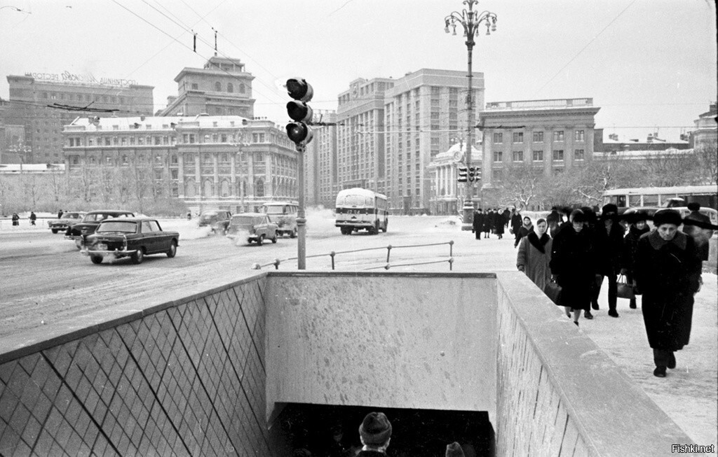 Зима в Москве