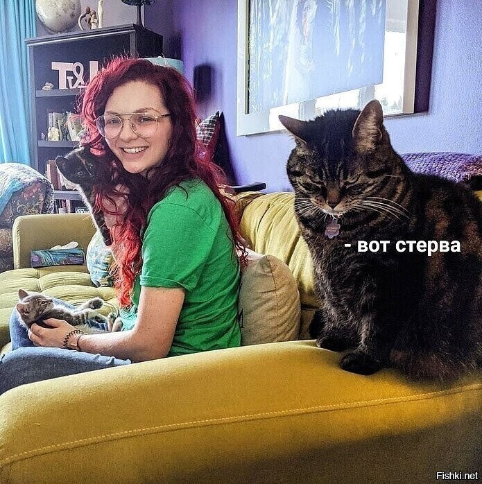 Когда завела молодого любимчика