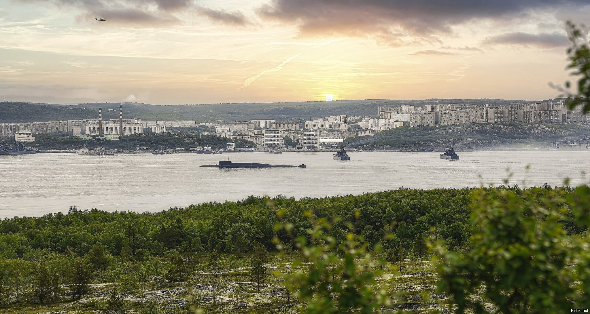 Фотографировал в День ВМФ