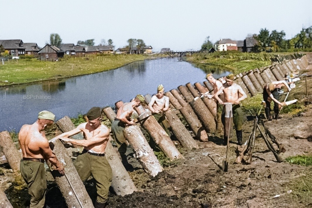 Фронт и тыл Великой Отечественной Войны на снимках