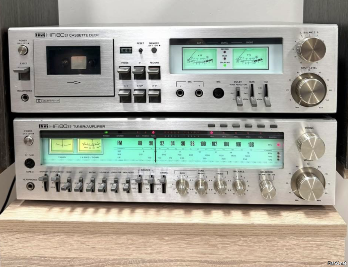ITT 8033 ресивер и ITT 8021 дека