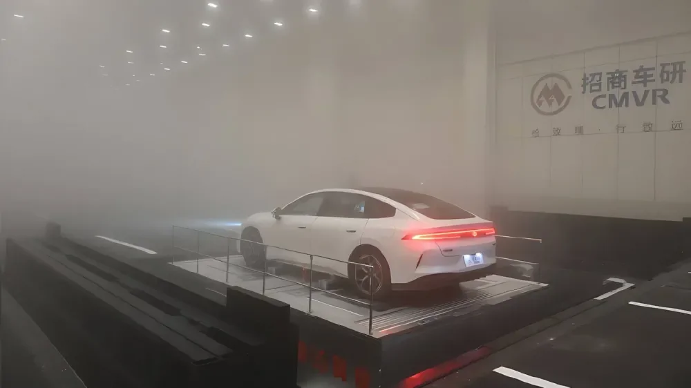 В Китае заработала лаборатория для испытаний безопасности автомобилей в экстремальных условиях