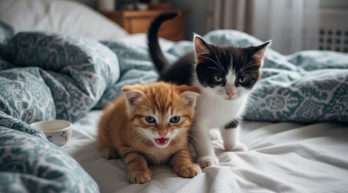 Маленькие и злые котята