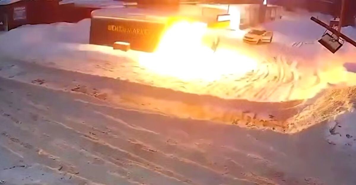 Школьник поджег заправку в Подмосковье