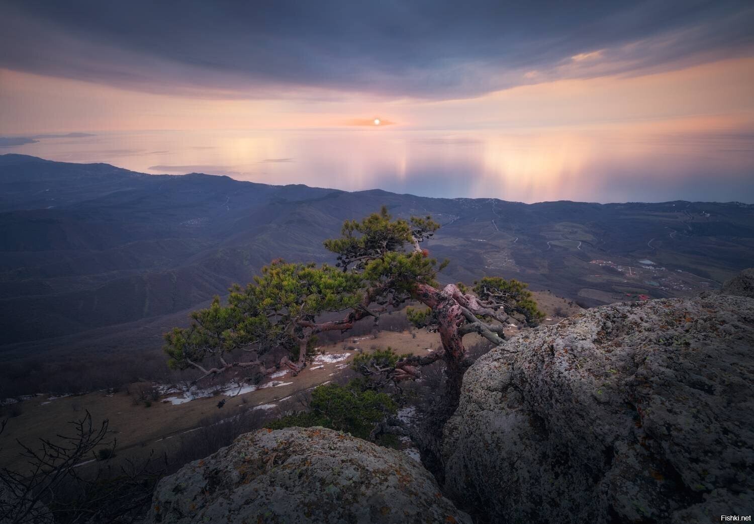 Крым, демерджи, гроза