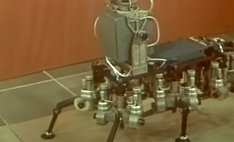 Шагающие машины ВНИИ Трансмаш (шагающий движитель). 1980 г