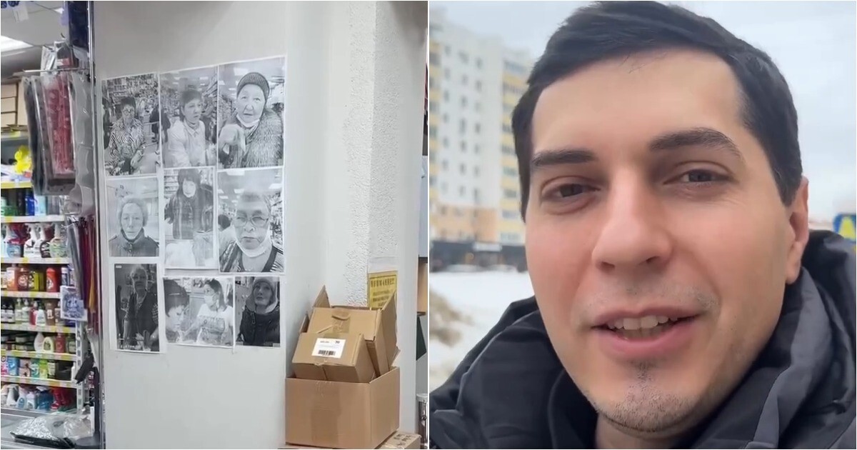 Нестандартная мера против краж в магазине
