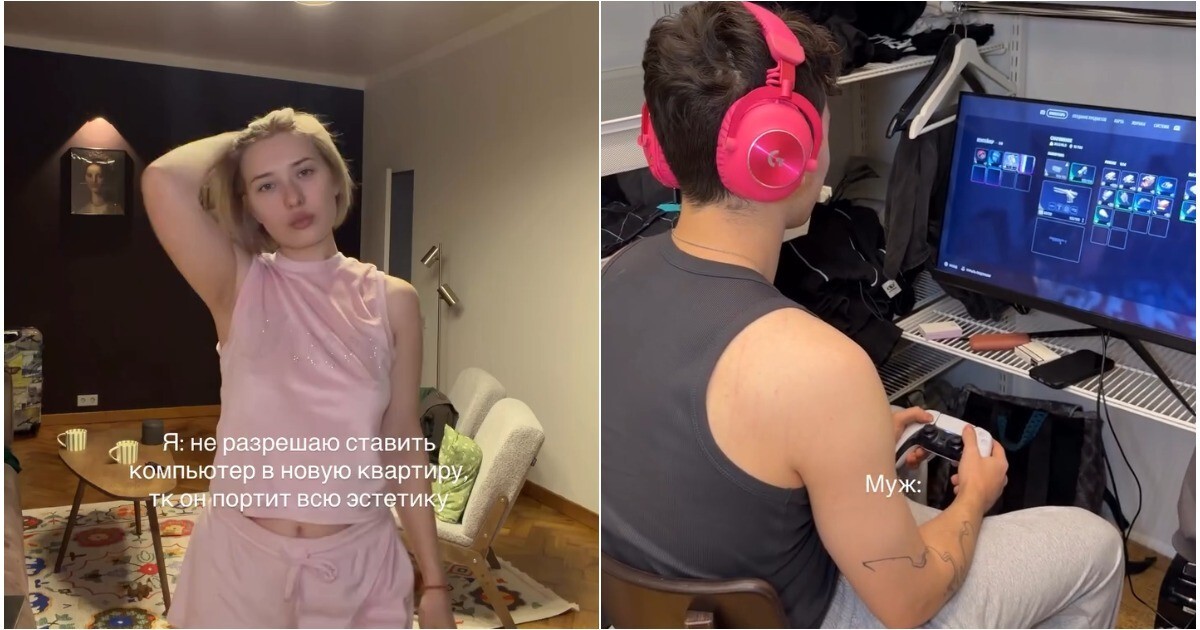 Жена не разрешила мужу поставить ПК — мужчина обосновался в кладовке