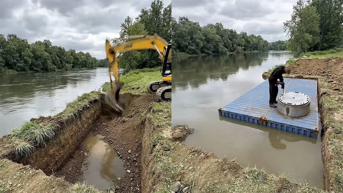 Подводная «мужская берлога» из грузового контейнера