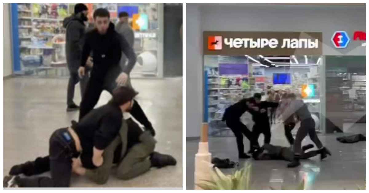 В столичном торговом центре произошла массовая драка