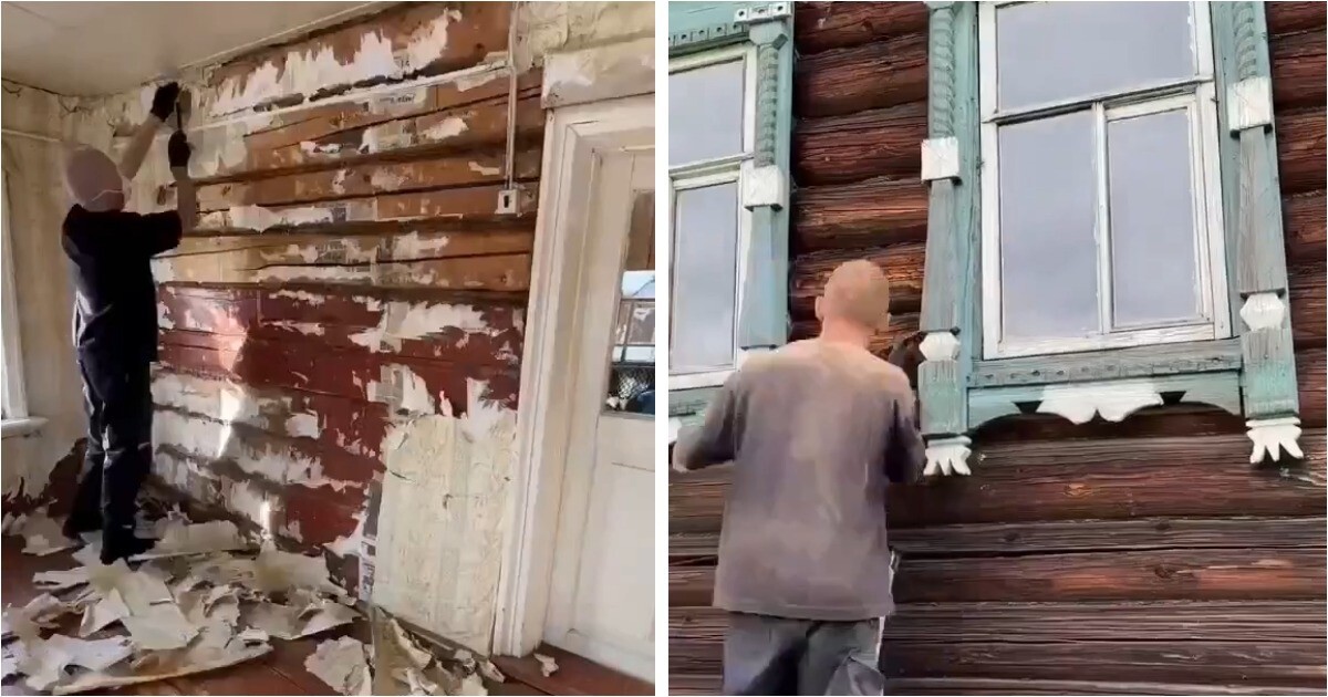 Как мужчина преобразил хуторское жильё