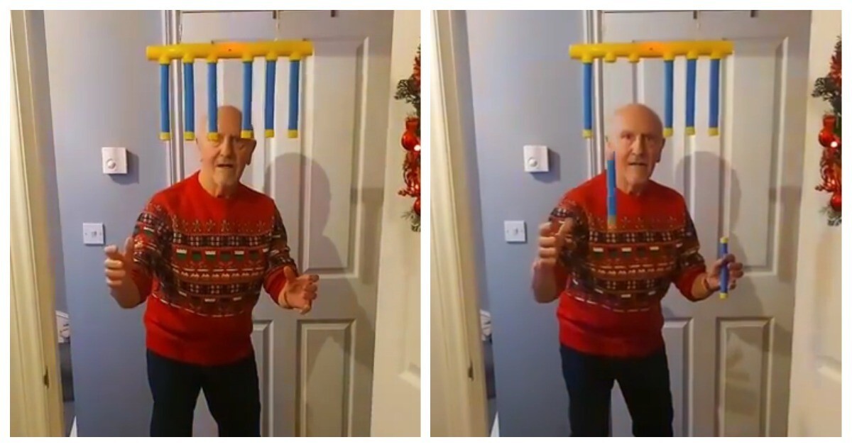 Дед с отличной реакцией