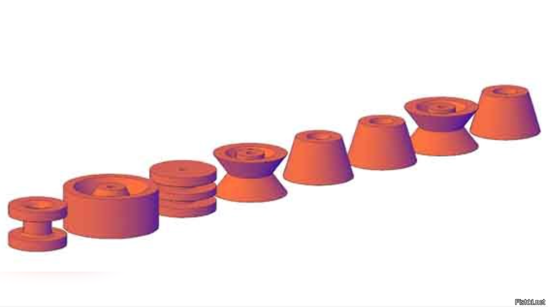 Перед вами набор конусов