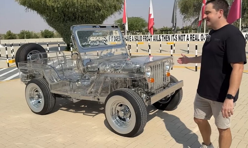 Прозрачный Jeep