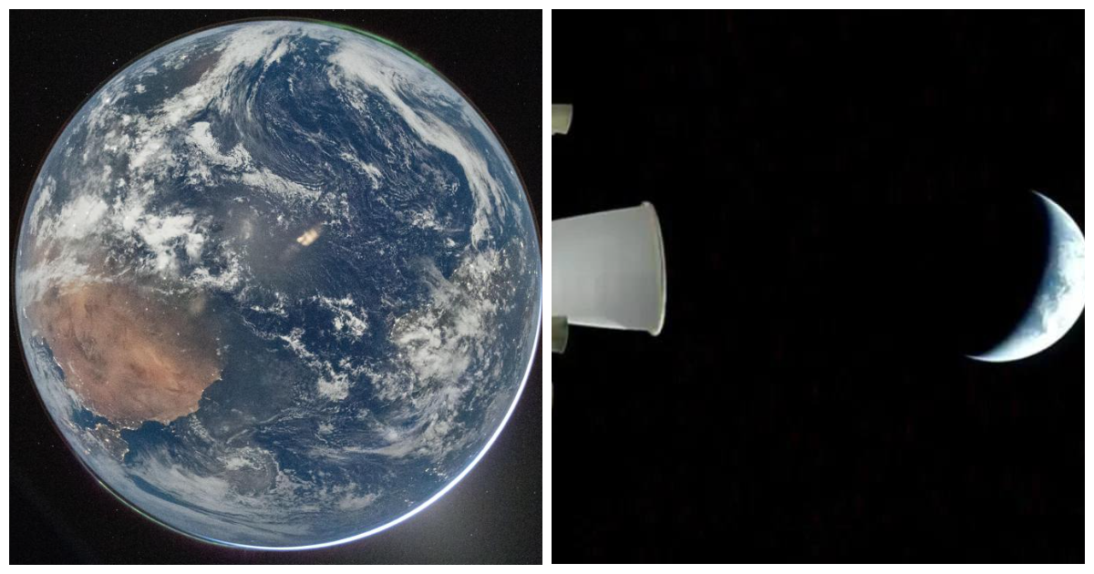 Астронавты NASA впервые за полвека сделали фотографию Земли