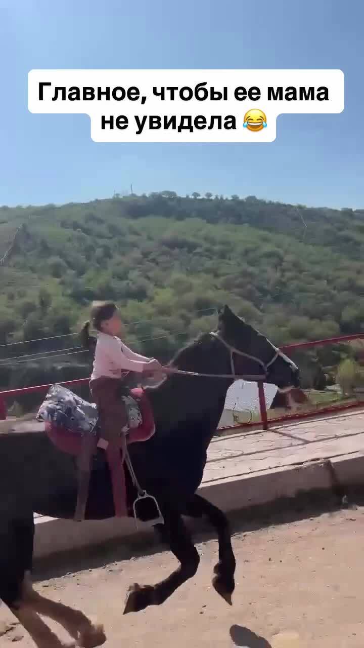 У нас дети с 3 лет в седле