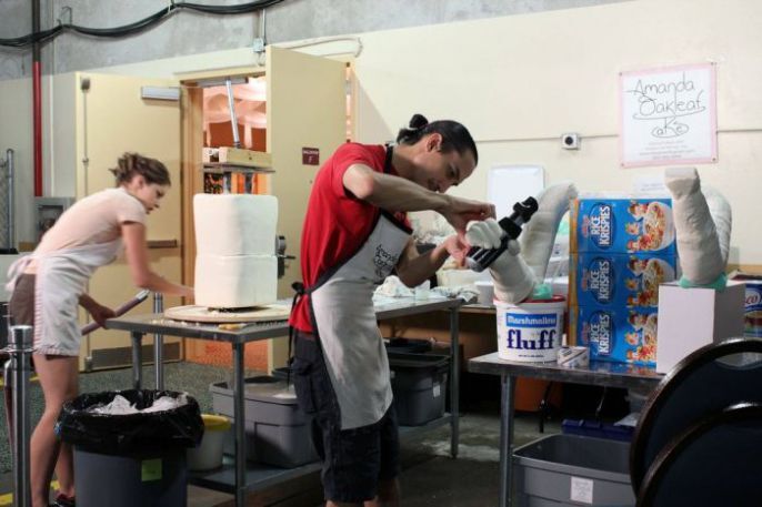Arms Coming Together 