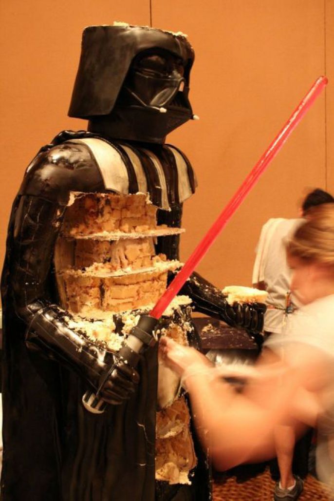 Eating Darth Vader 
