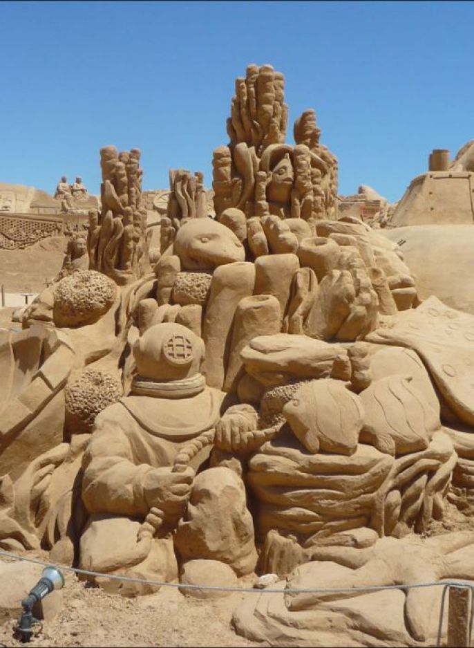 Amazing Sand art work 