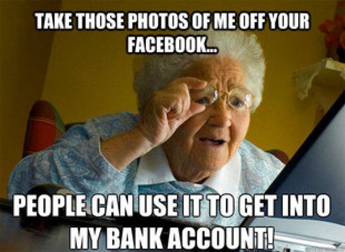 Grandma Internet meme 