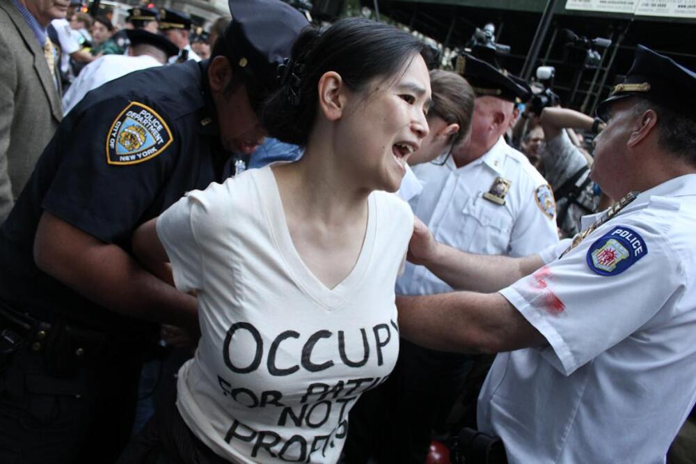 Occupy Wall Street Supported being arrested