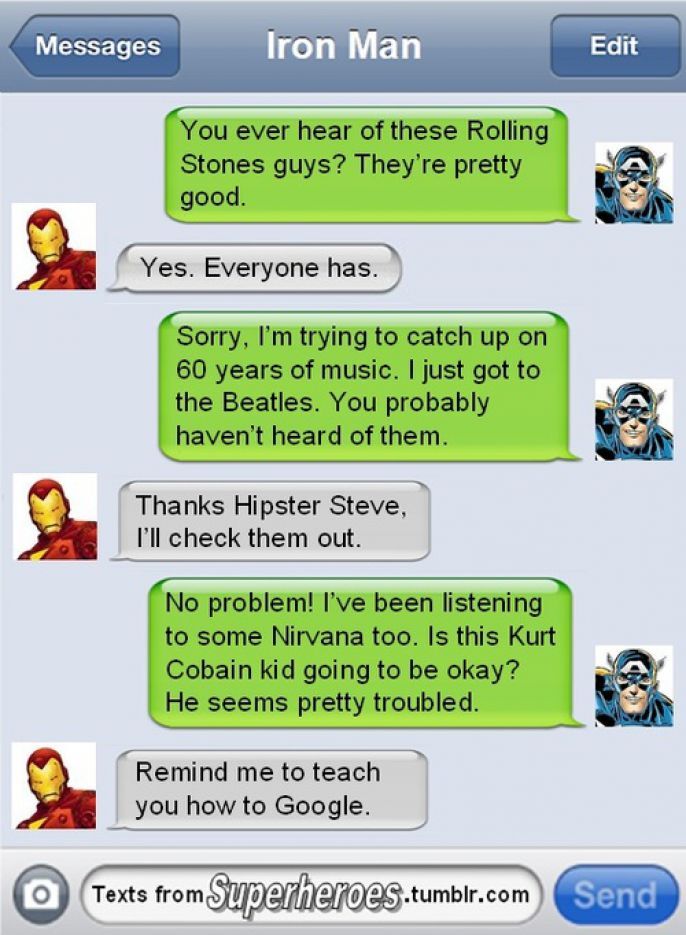 Iron Man To Captain America 