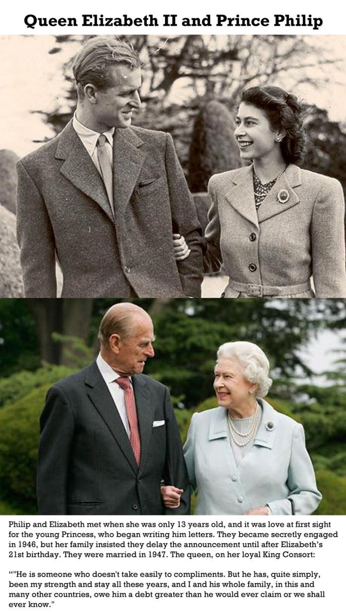 Queen Elizabeth II and Prince Phillip 