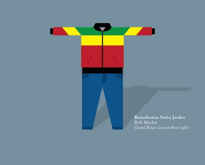 Rastafarian Satin Jacket 