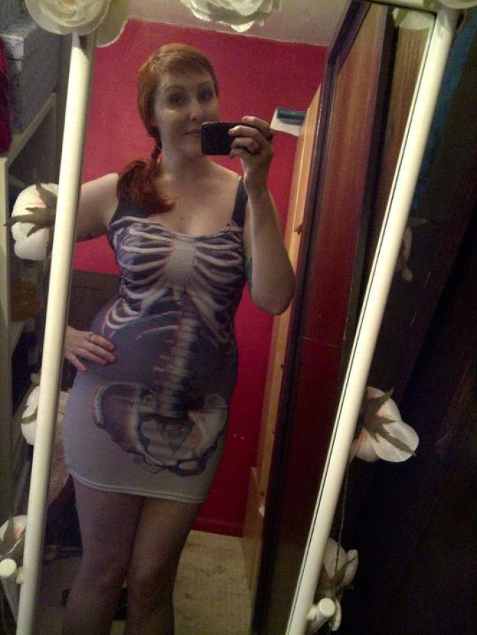 Sexy Skeleton Dress 