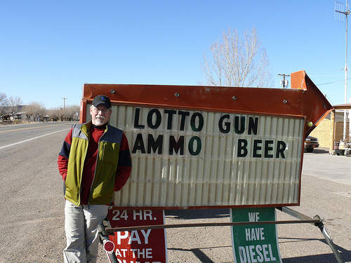 Guns and the lotto 